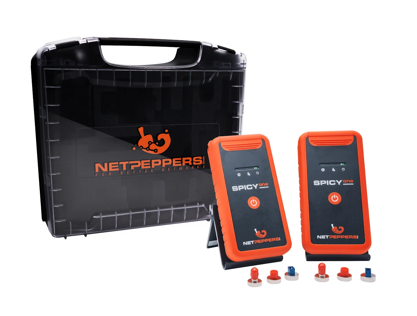NetPeppers Spicy ONE NP-FIBER-SPI1MMKIT – Multimode LWL-Zertifizierer 850/1300 nm NetPeppers Spicy ONE NP-FIBER-SPI1MMKIT – Multimode LWL-Zertifizierer 850/1300 nm