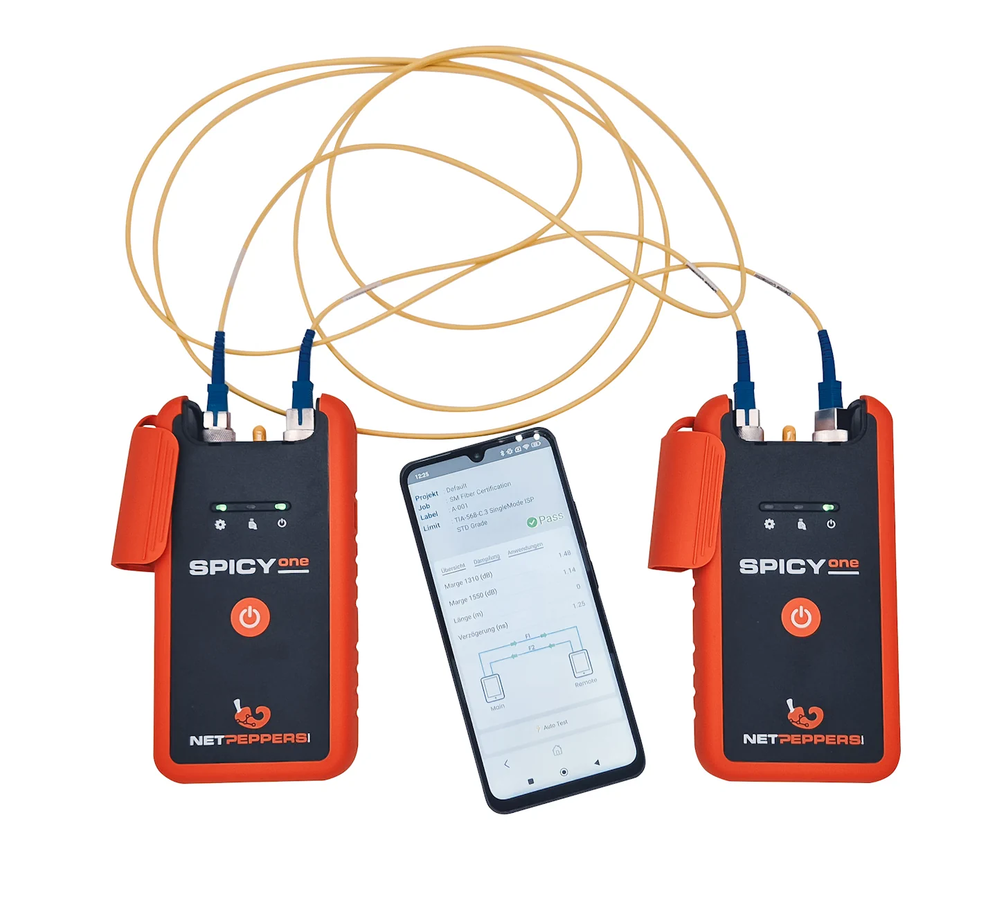 NetPeppers Spicy ONE NP-FIBER-SPI1MMKIT – Multimode LWL-Zertifizierer 850/1300 nm NetPeppers Spicy ONE NP-FIBER-SPI1MMKIT – Multimode LWL-Zertifizierer 850/1300 nm