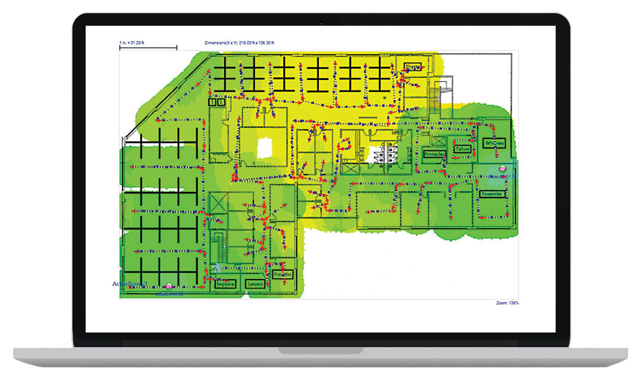AirMagnet Survey PRO Wireless Site Survey Software (inkl. Planner Module)