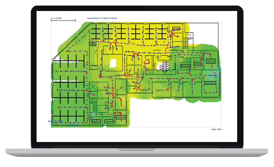 0011AirMagnet-Survey NetAlly AirMagnet Survey PRO Wireless Site Survey Software (includes Planner Modules)