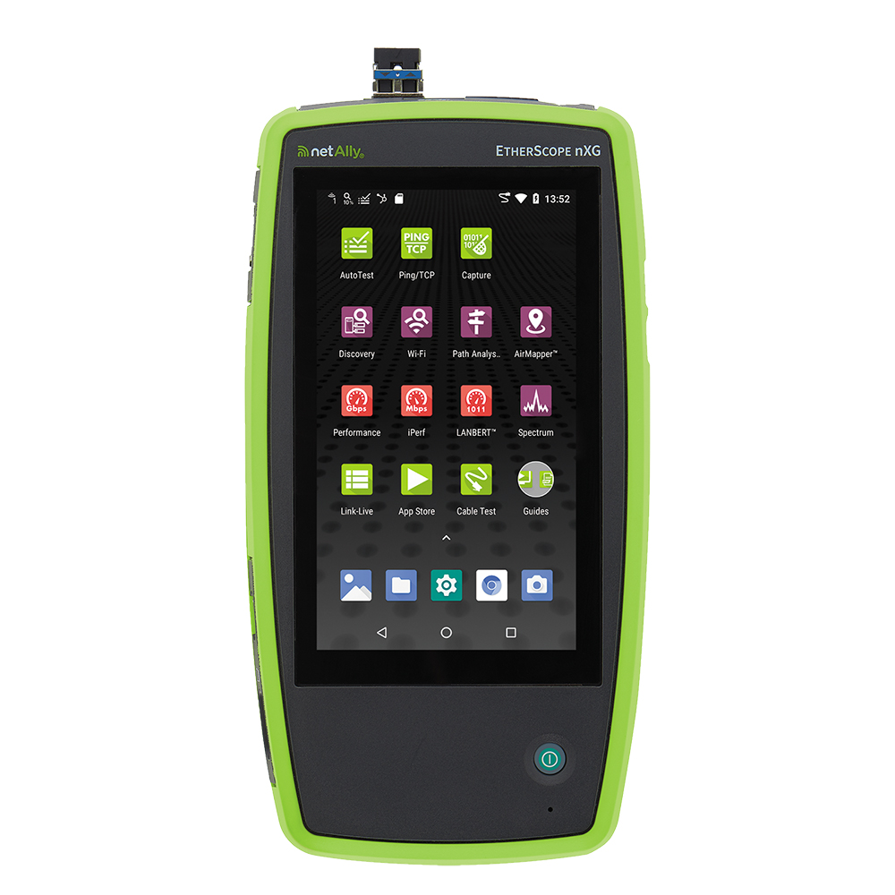 NetAlly EtherScope nXG Portable Network Expert  NetAlly EtherScope nXG Portable Network Expert