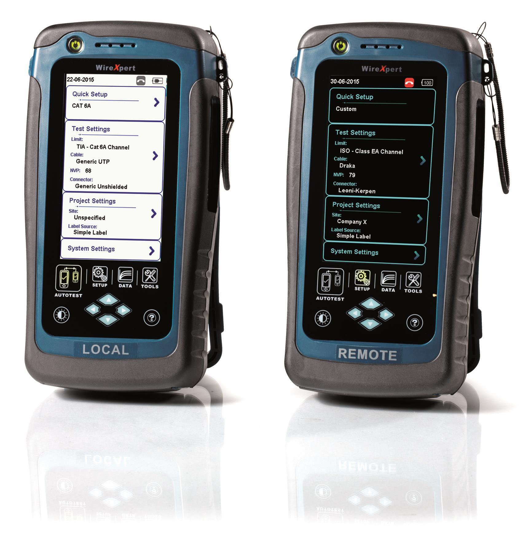 FOR RENT - WireXpert 4500 Cable certifier - Cable certification for all standards