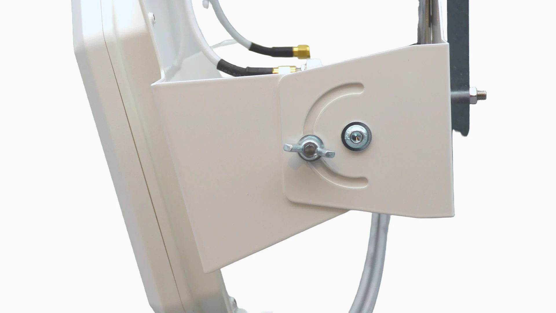 Kombinierte Halterung für Aruba Access Points und Patchantennen Kombinierte Halterung für Aruba Access Points und Patchantennen